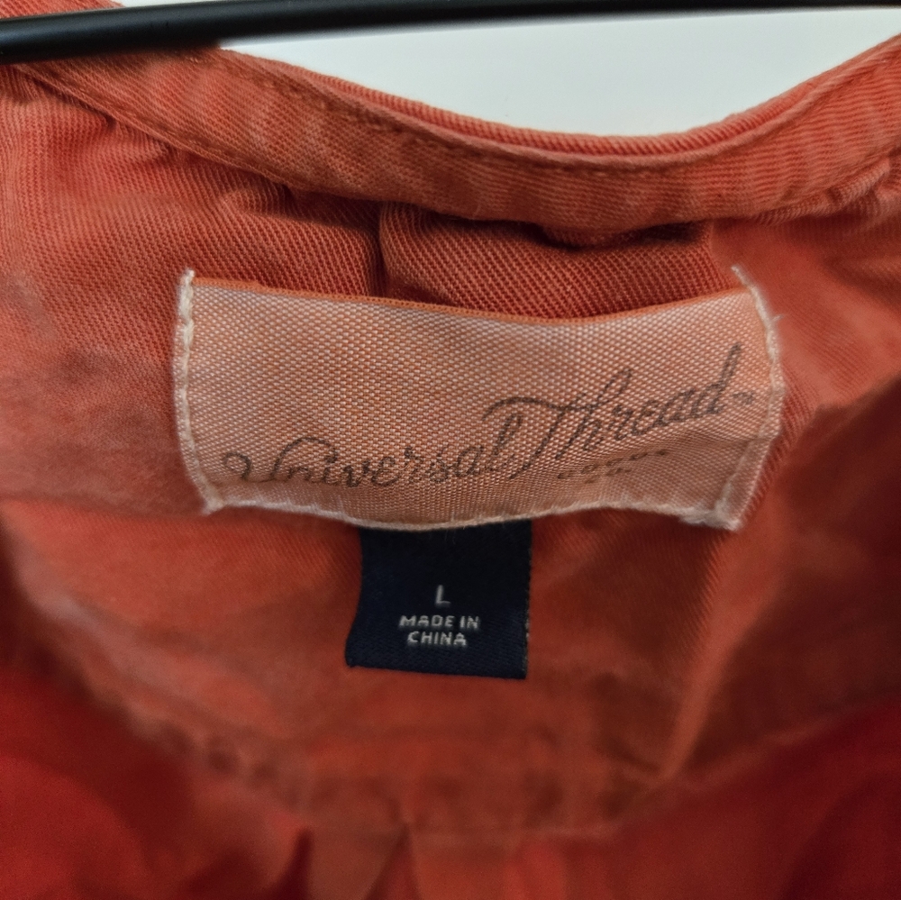 Universal Thread Rust Button-Front Tank Top - Picture 2 of 3
